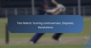 Test Match: Scoring controversies, Disputes, Resolutions