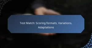 Test Match: Scoring formats, Variations, Adaptations